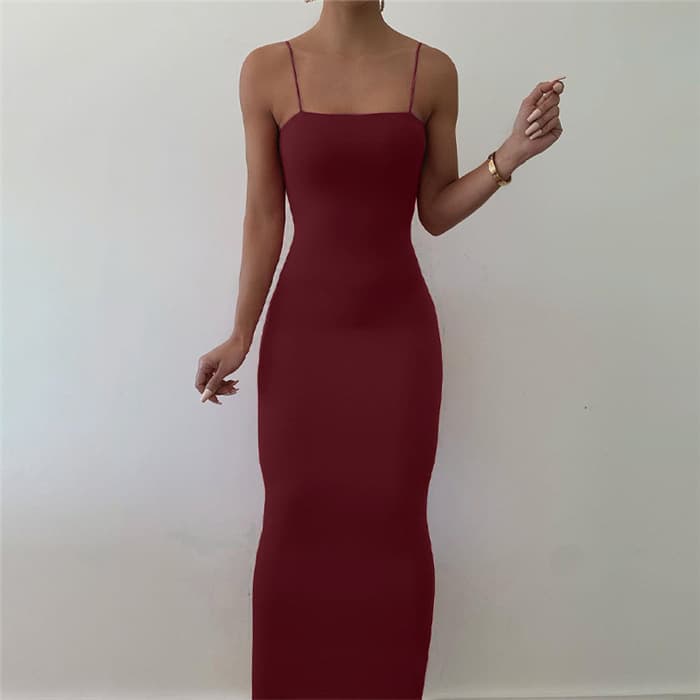 優美シルエットタイトワンピース